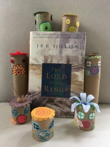 tolkien book and tp crafts
