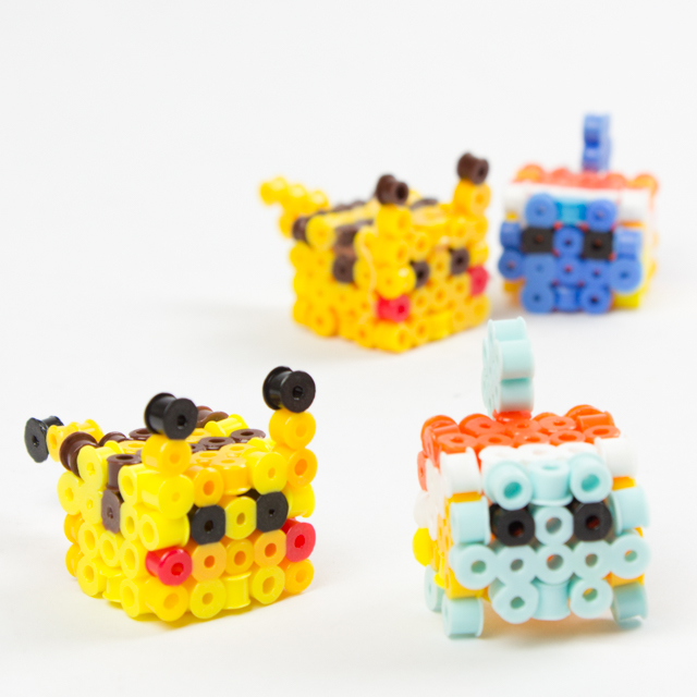 3D perler bead pokemon patterns