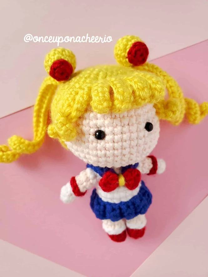 amigurumi sailor moon chibi doll