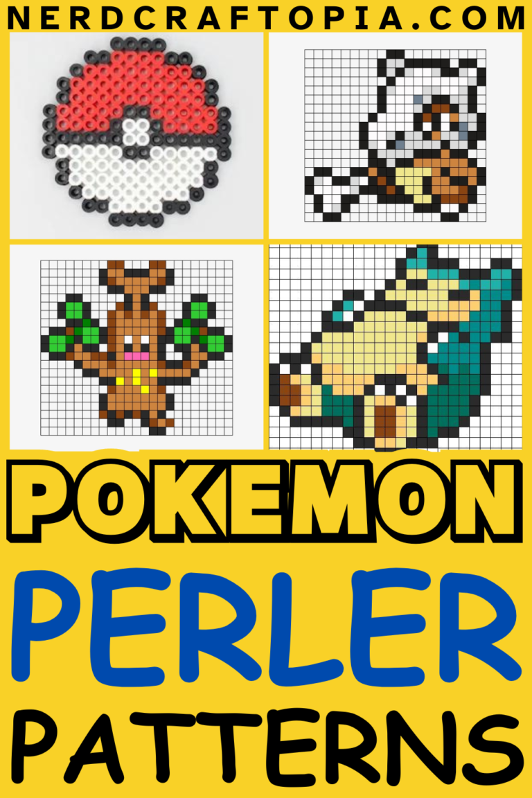 Pokemon Perler Bead Patterns - Nerd Craftopia