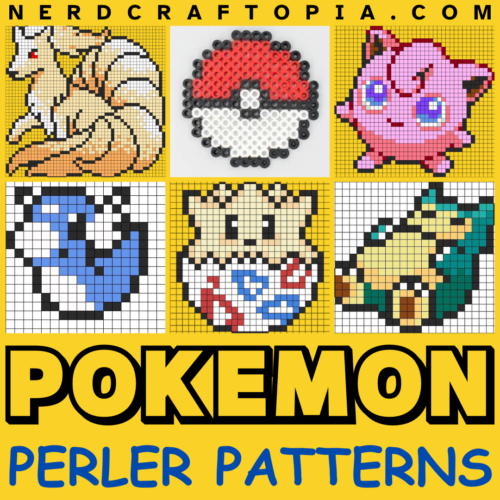 Pokemon Perler Bead Patterns - Nerd Craftopia