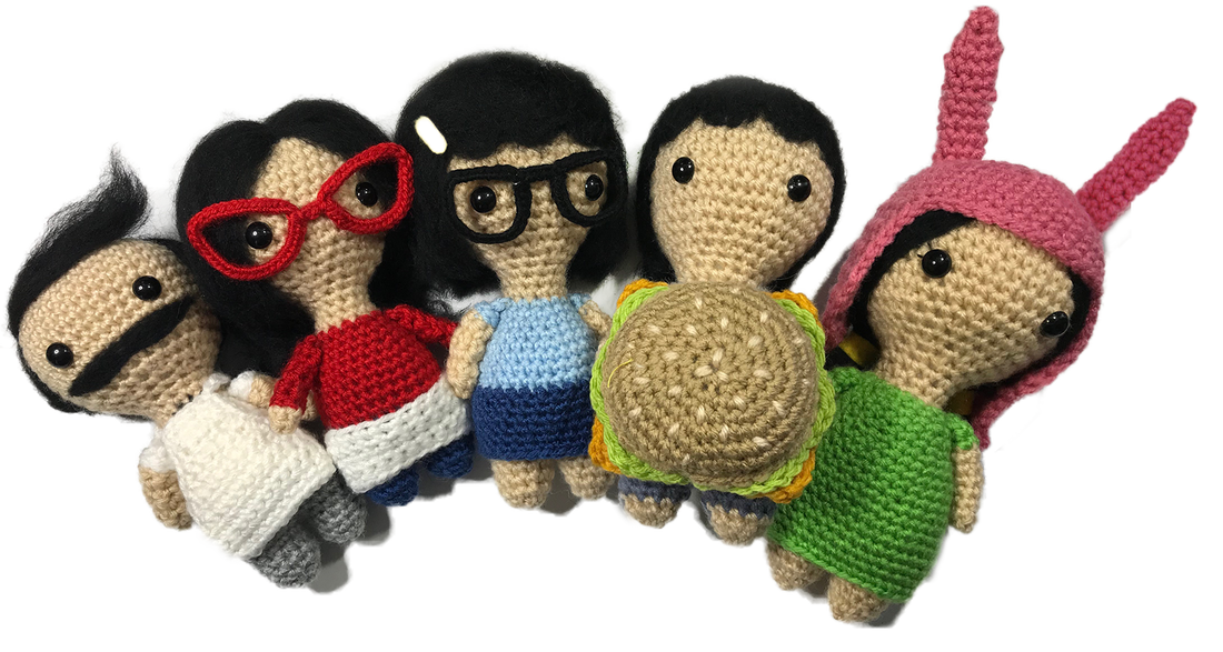 crochet bobs burgers characters