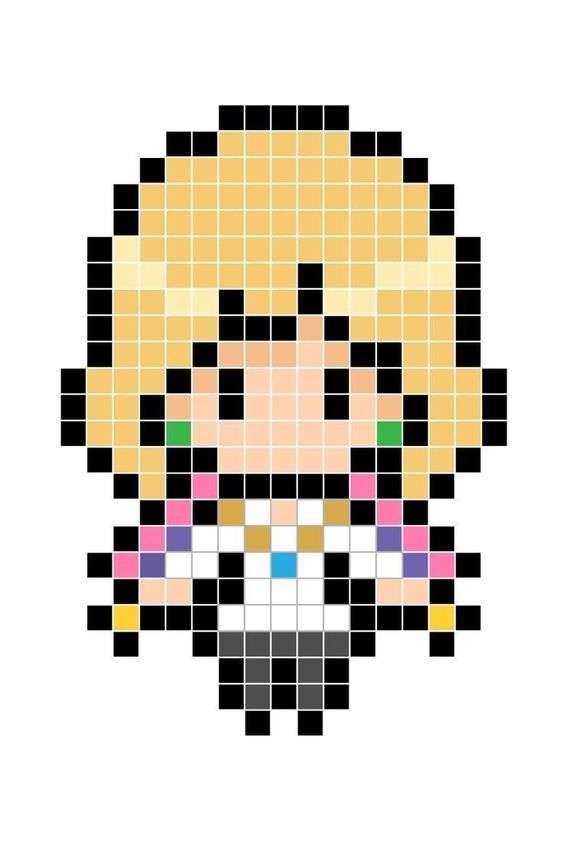 howl Pendragon perler bead pattern