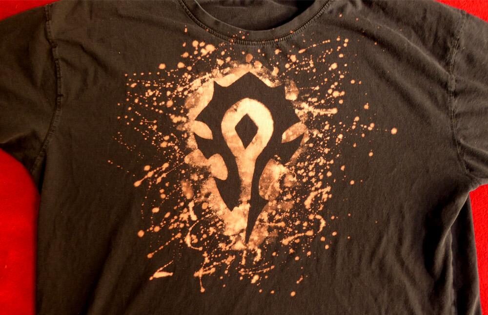 bleached world of warcraft shirt