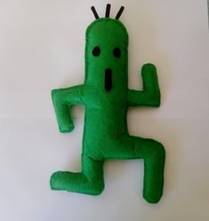 Cactuar felt plushie final fantasy