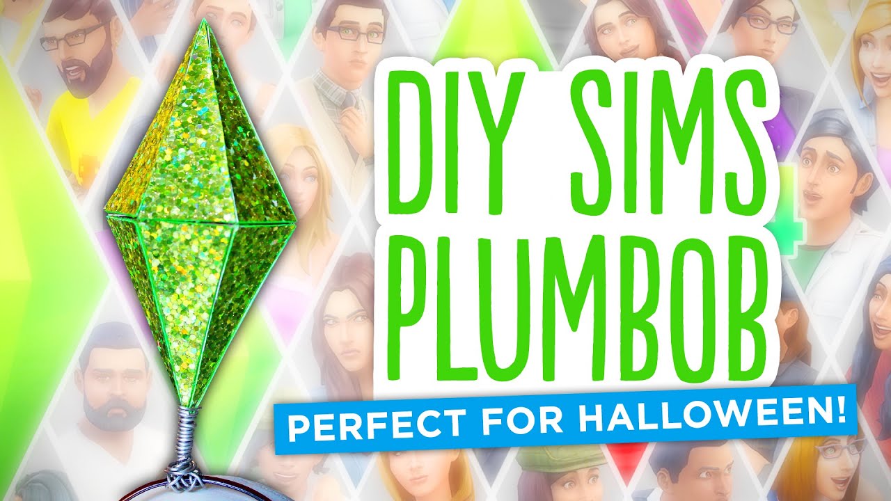 diy sims plumbob 