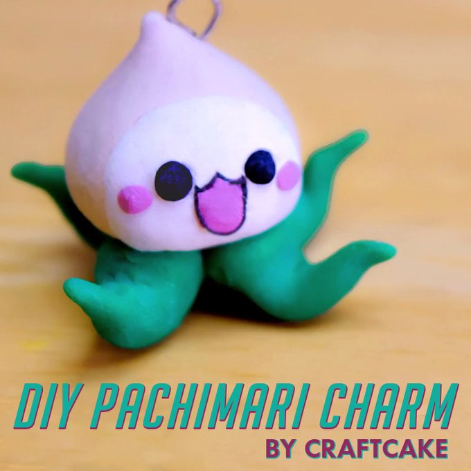 DIY Pakimari charm polymer clay