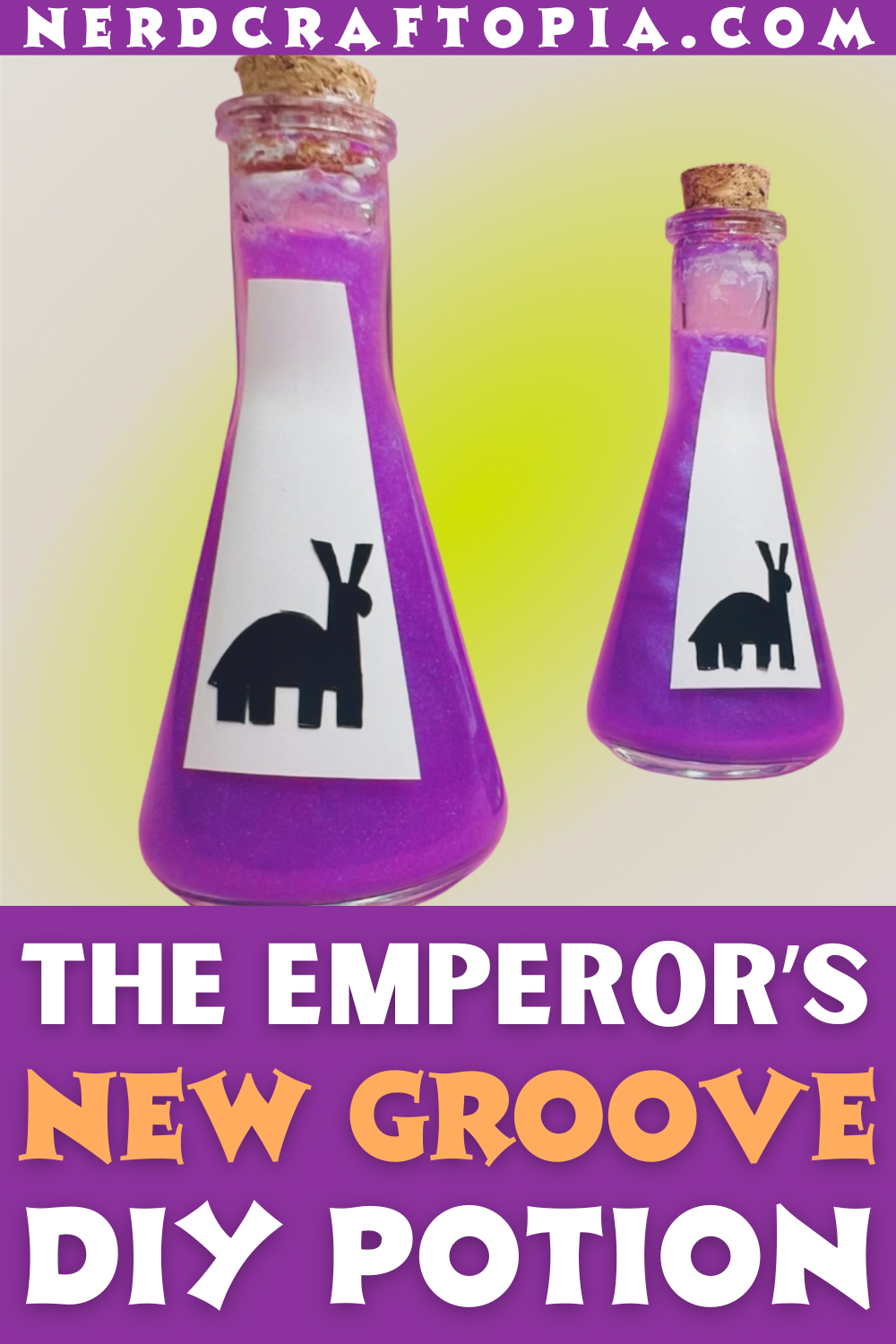 the emperors new groove potion for Kuzco diy