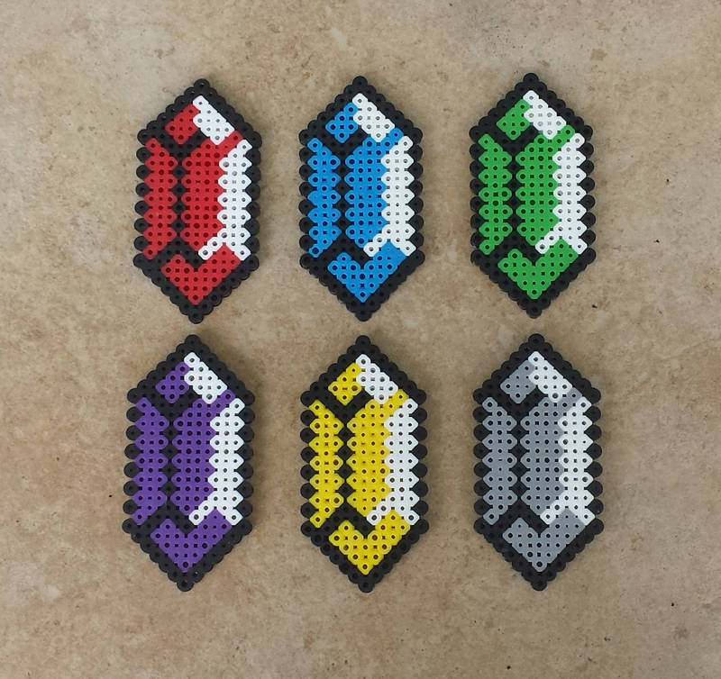 classic rupees perler bead patterns