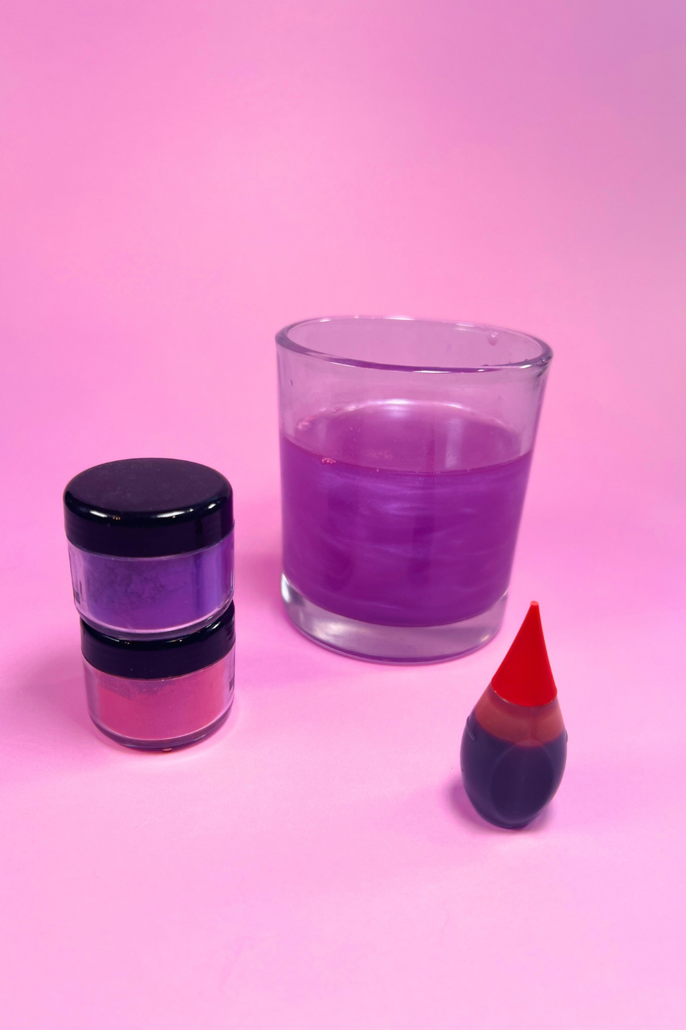 diy glitter potion mixing for Kuzco poison drink