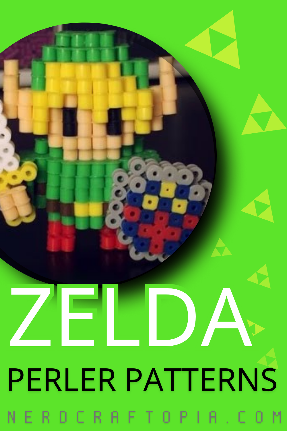 3D Zelda Perler patterns