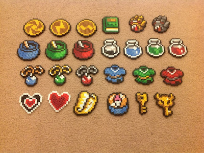 items Zelda perler beads