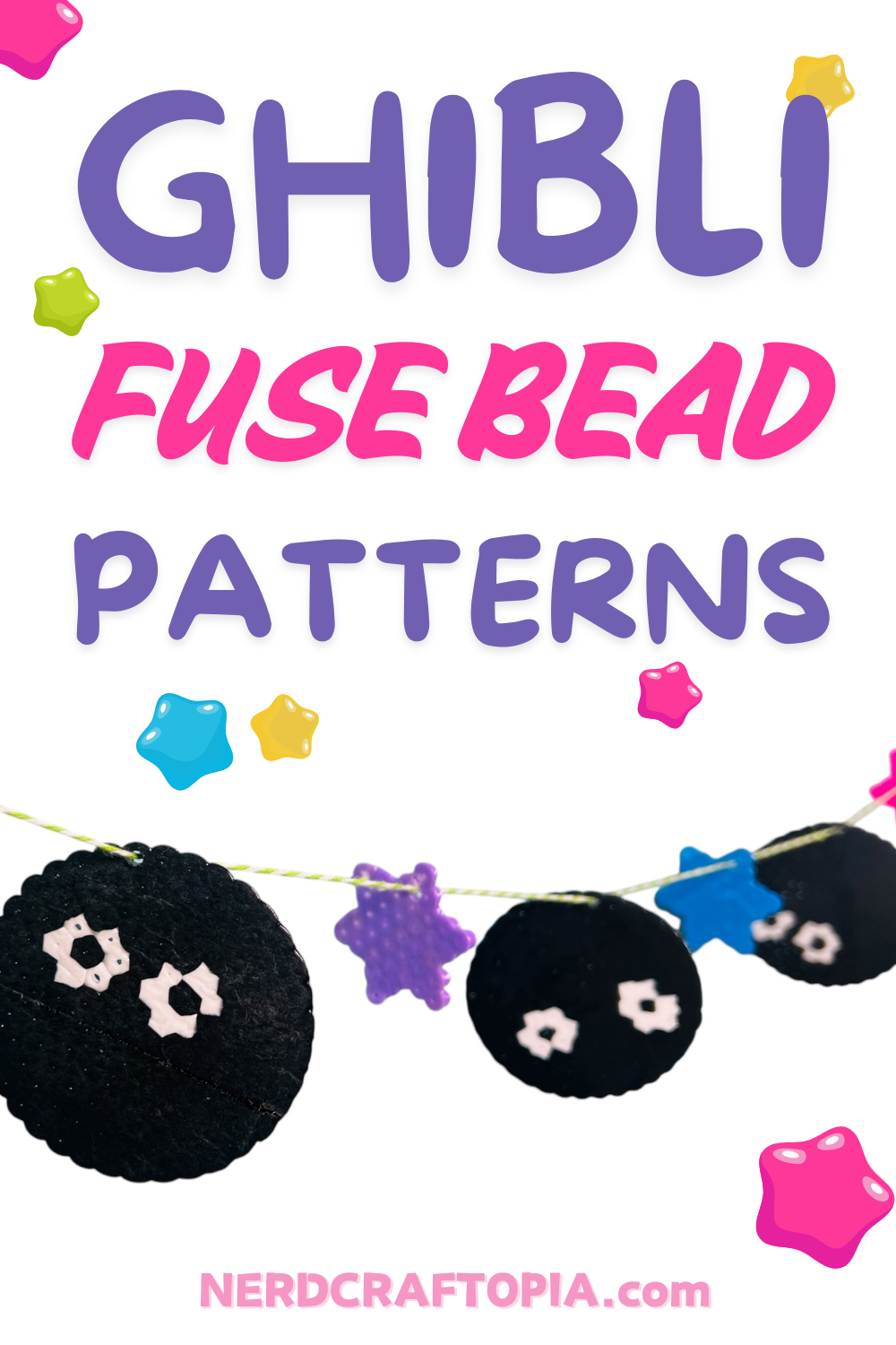 Ghibli fuse bead patterns